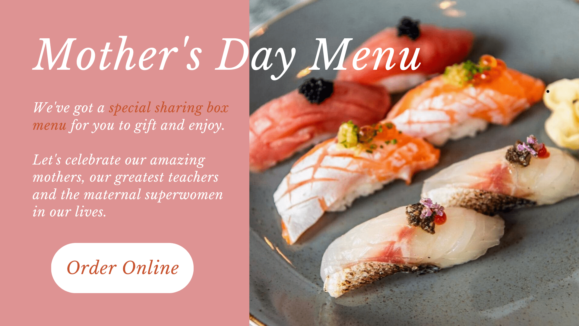 VALENTINE'S DAY MENU